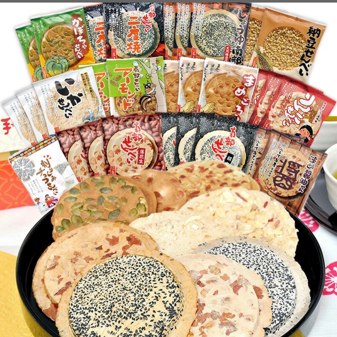南部せんべ烤脆餅 - 連續多年在日本樂天:賀年禮盒:排第二位