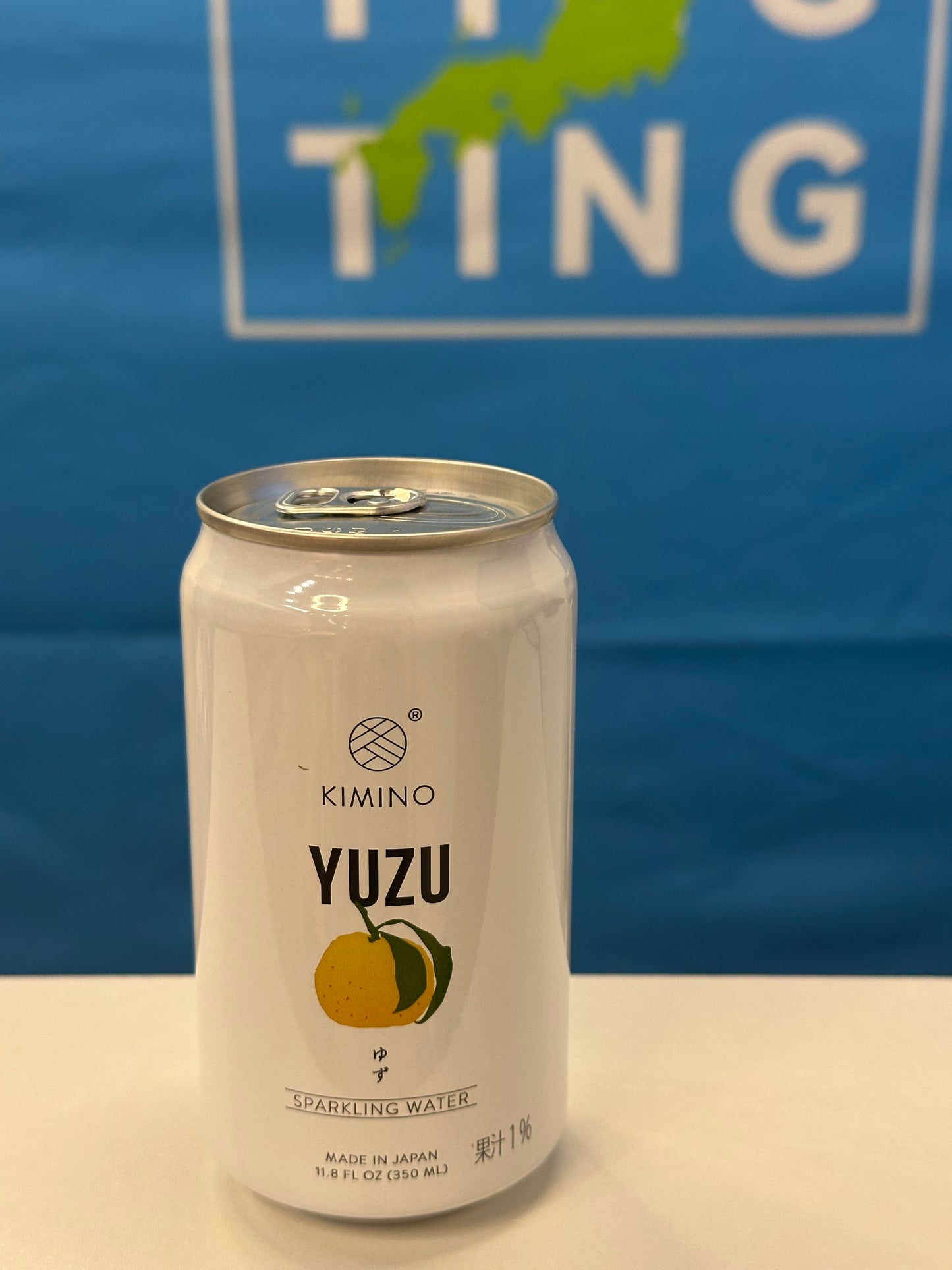 Kimino 日本限定:有味梳打水(柚子/白桃/蘋果 350ml)
