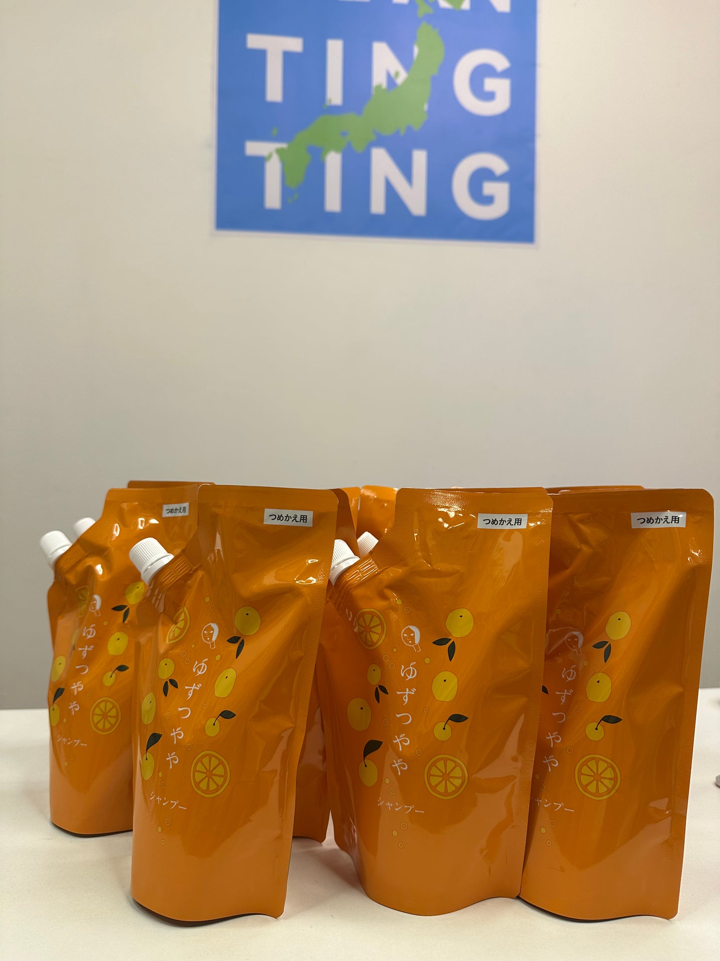 京都Yojiya - 數量限定,環保裝柚子味洗頭水(350ml)