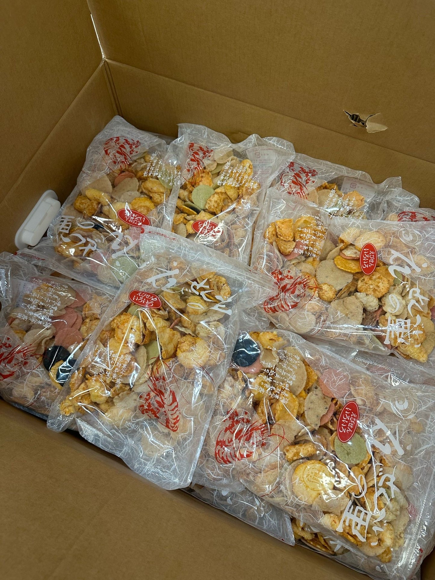 愛知縣えびせんべいの里(什錦味蝦片 )280g