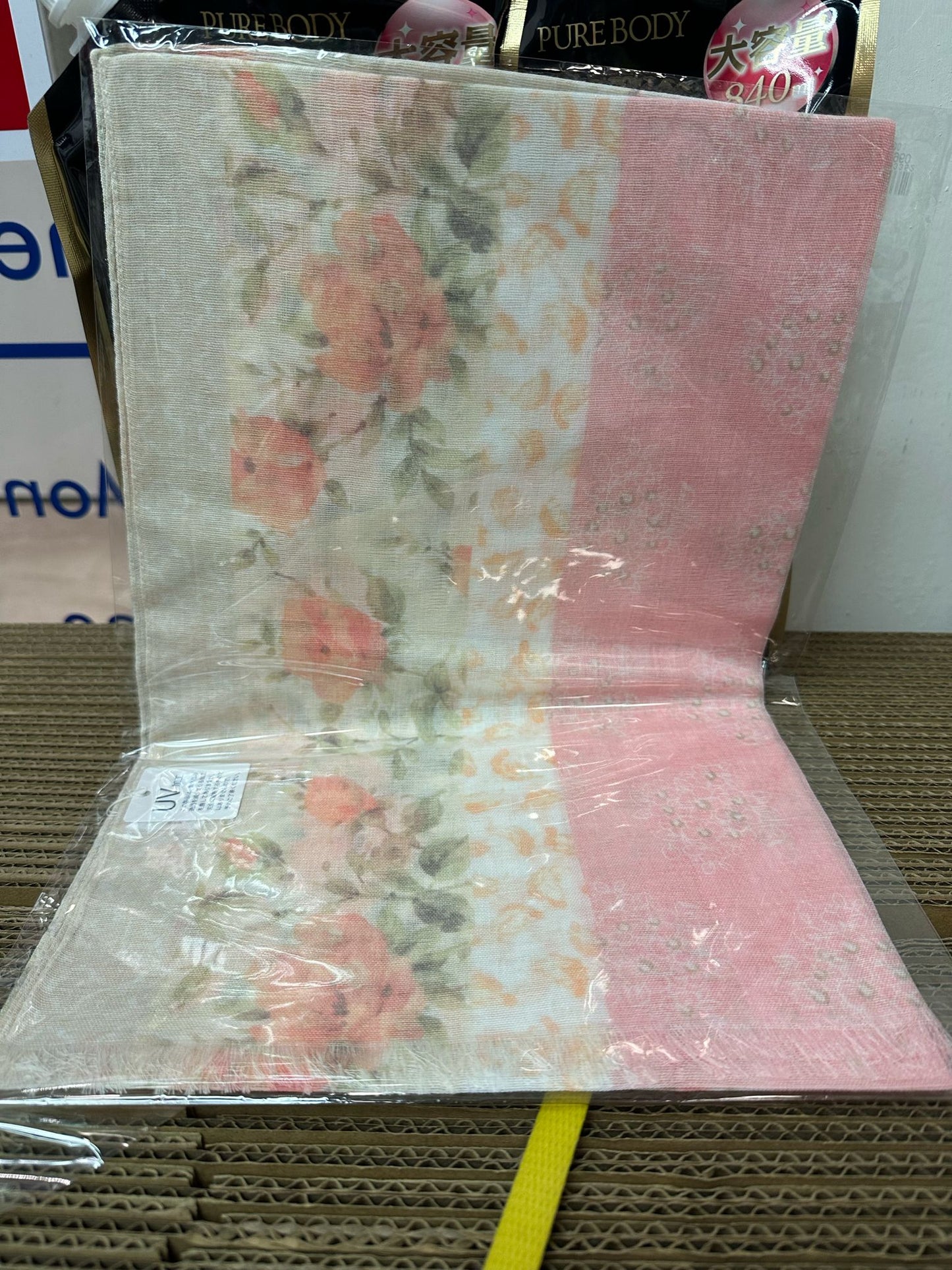 母親節禮物:日本製造,100%棉紗絲巾