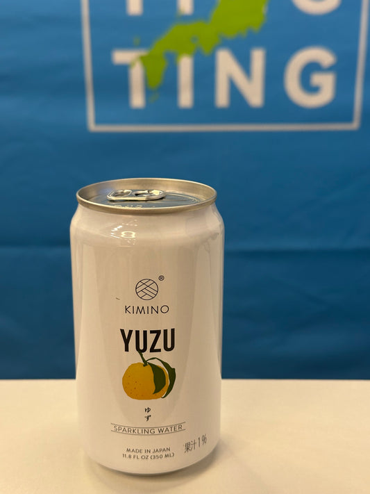 Kimino 日本限定：有味梳打水（柚子/白桃/蘋果 350ml)