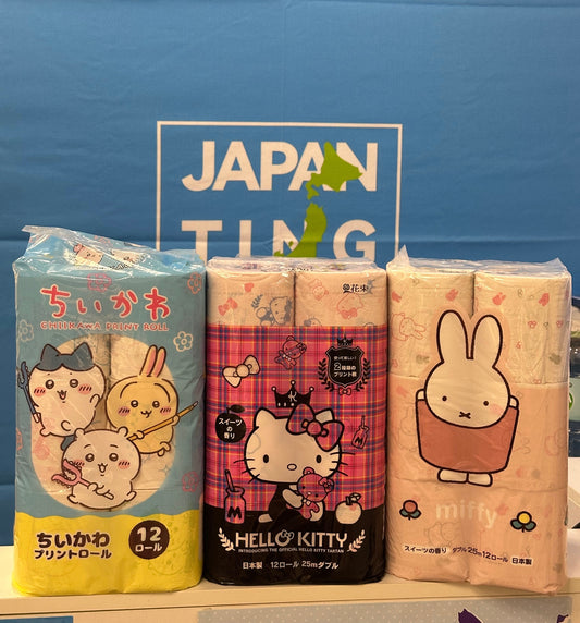 日本製造-每Pack 內有12 卷Tissue