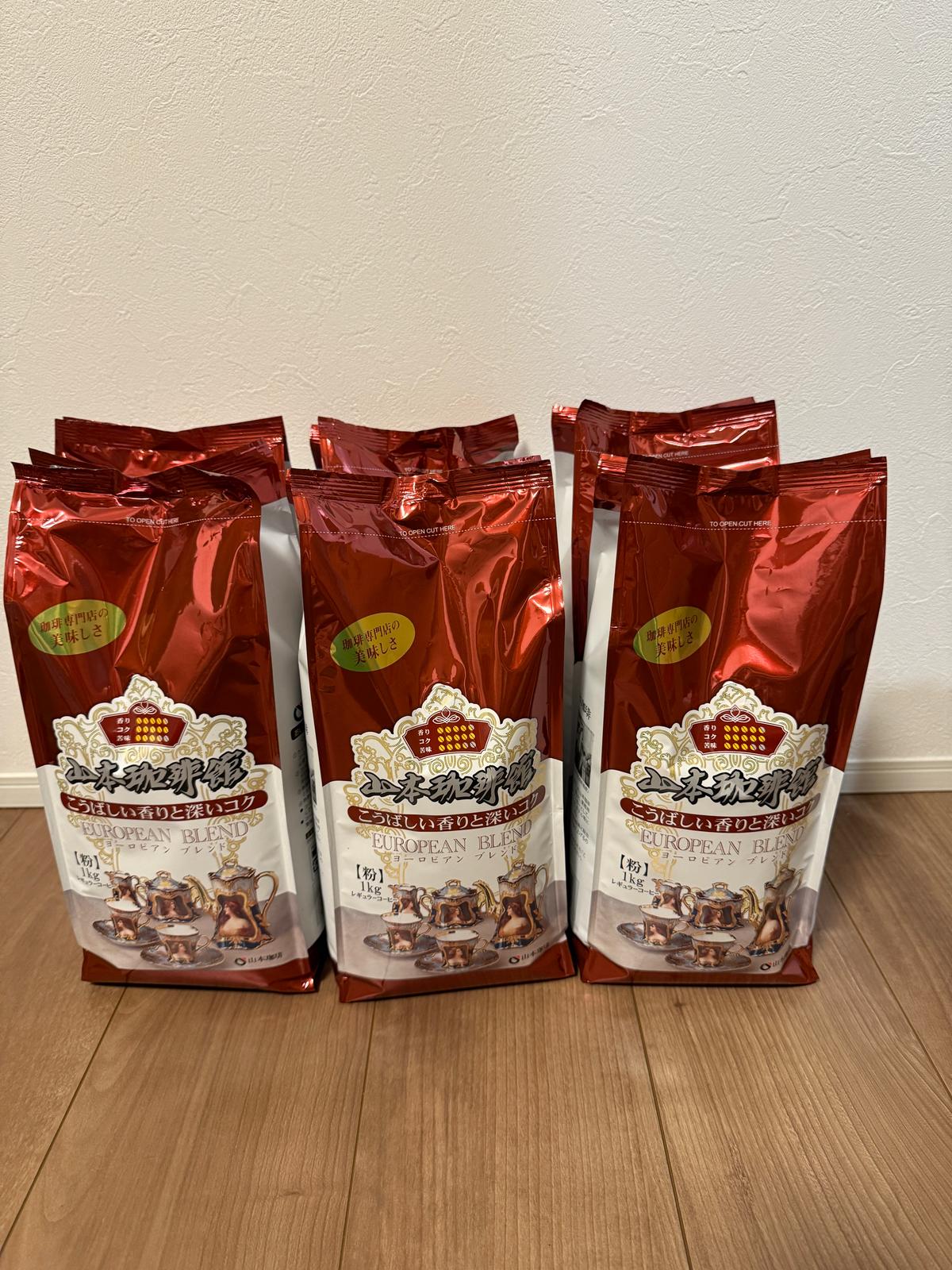 山本咖啡館 （1KG - 咖啡粉） 日本製造