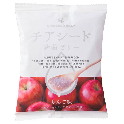 現貨：奇亞籽蒟蒻果凍 （甜菜糖製造） 任選一款：1袋（10個入り）
