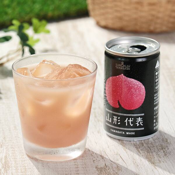 季節限定：山形代表．桃汁