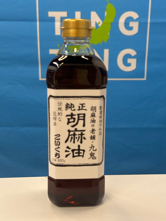 九鬼純粹正胡麻油，600g