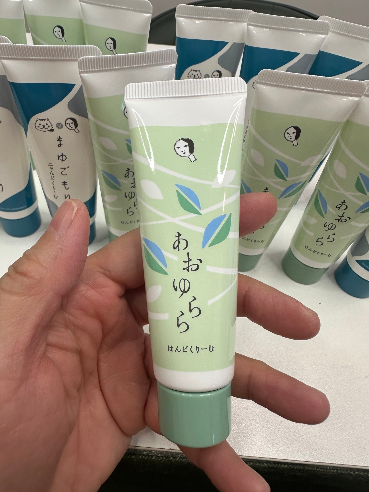 京都Yojiya -數量限定，購入限定 - 綠茶味Hand cream (30g)