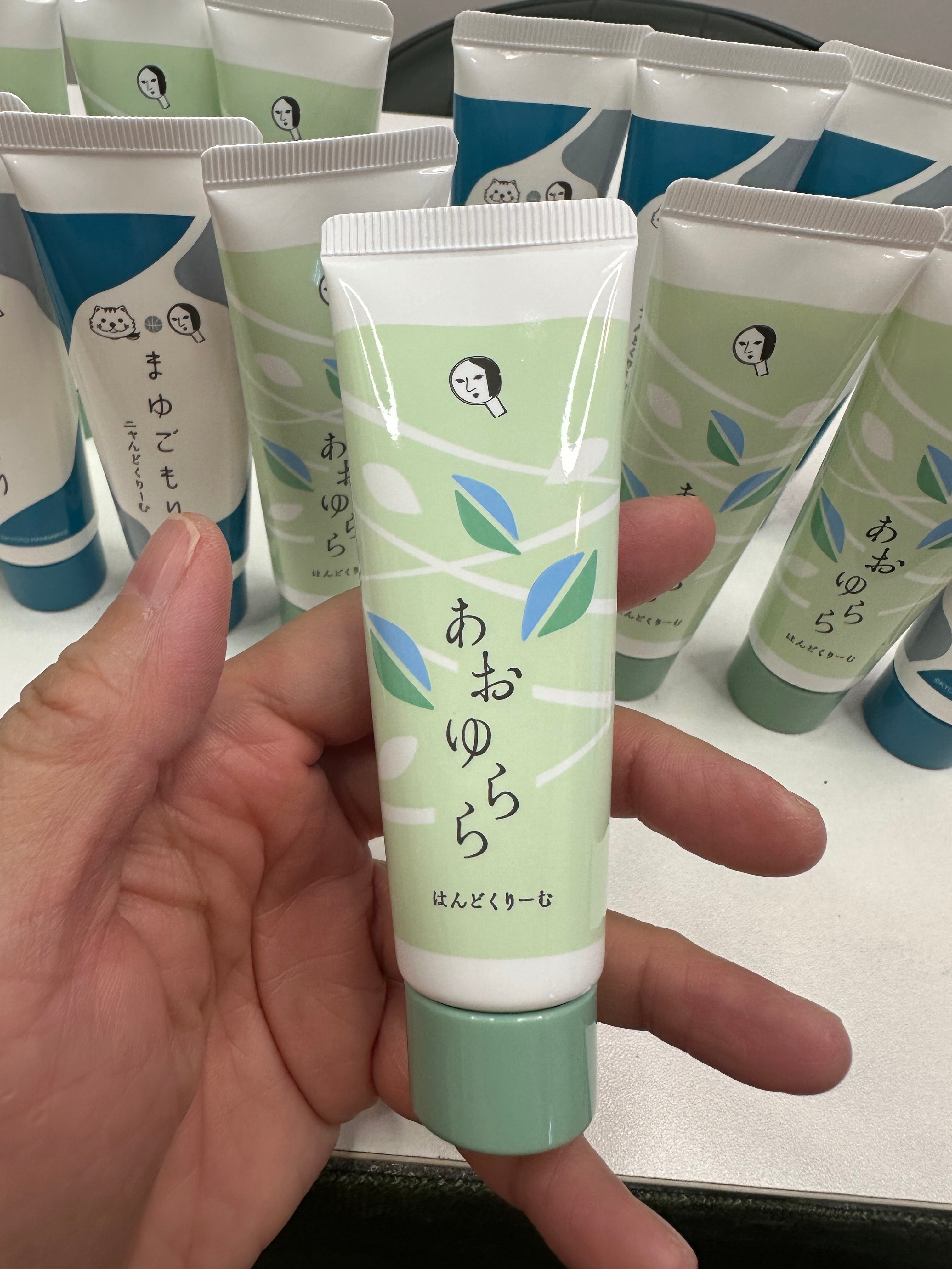 京都Yojiya -數量限定，購入限定 - 綠茶味Hand cream (30g)
