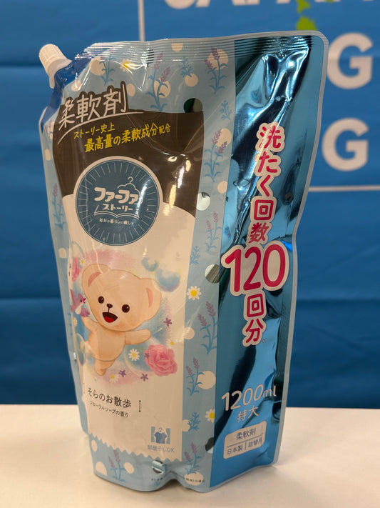 花香柔順劑 : 1200ml (環保裝）